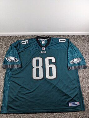 Philadelphia Eagles Zach Ertz Jersey NFL Pro Line Green Mens 5XL B Big